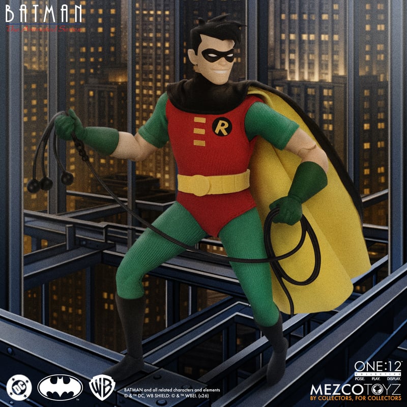 PRE-ORDER Mezco One:12 Collective Batman: The Animated Series Robin Action Figure