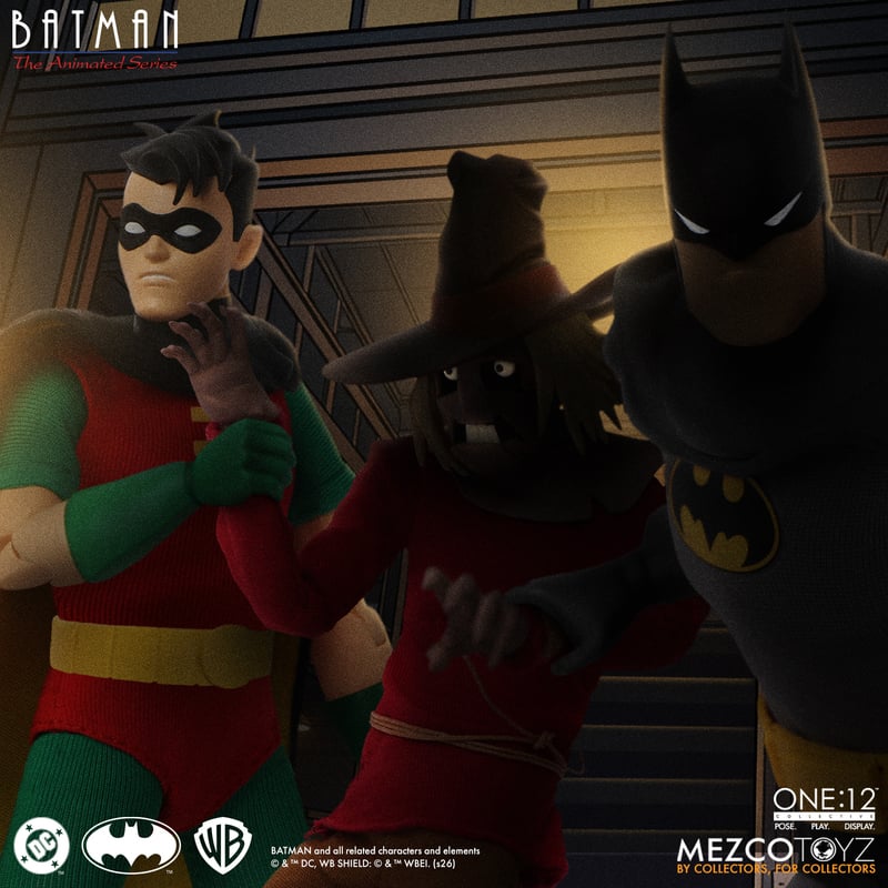 PRE-ORDER Mezco One:12 Collective Batman: The Animated Series Robin Action Figure