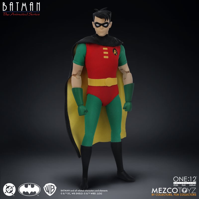 PRE-ORDER Mezco One:12 Collective Batman: The Animated Series Robin Action Figure