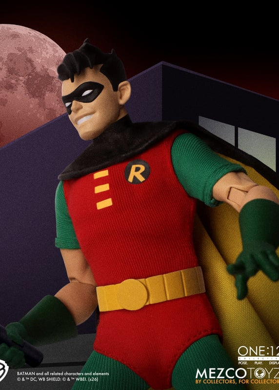 PRE-ORDER Mezco One:12 Collective Batman: The Animated Series Robin Action Figure