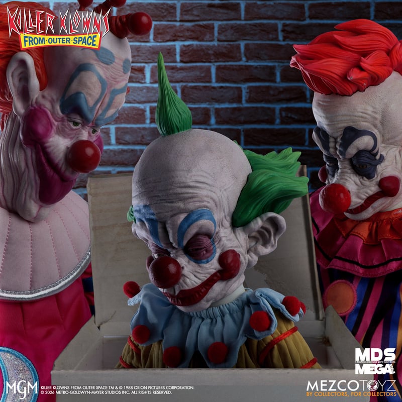 PRE-ORDER Killer Klowns from Outer Space Shorty with Sound