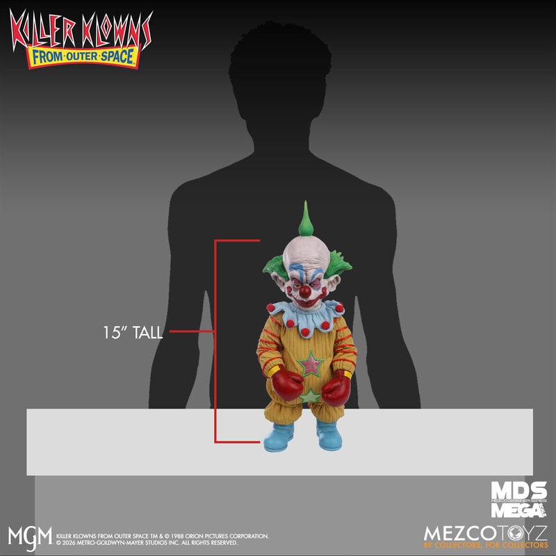 PRE-ORDER Killer Klowns from Outer Space Shorty with Sound