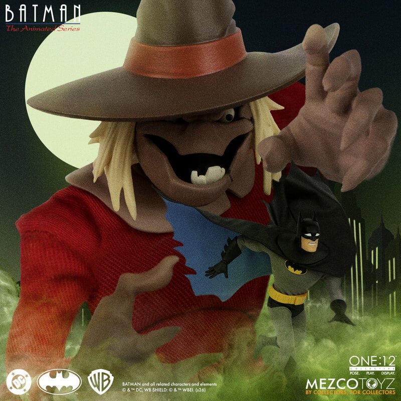 PRE-ORDER Mezco Toyz ONE:12 Collective DC Batman The Animated Series Scarecrow Figure