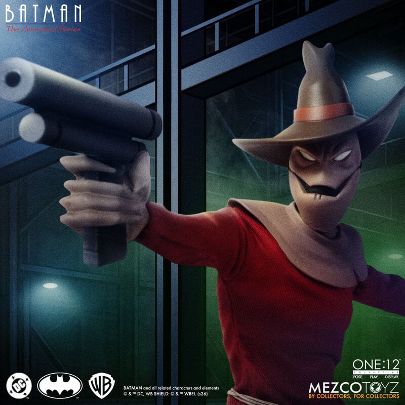 PRE-ORDER Mezco Toyz ONE:12 Collective DC Batman The Animated Series Scarecrow Figure
