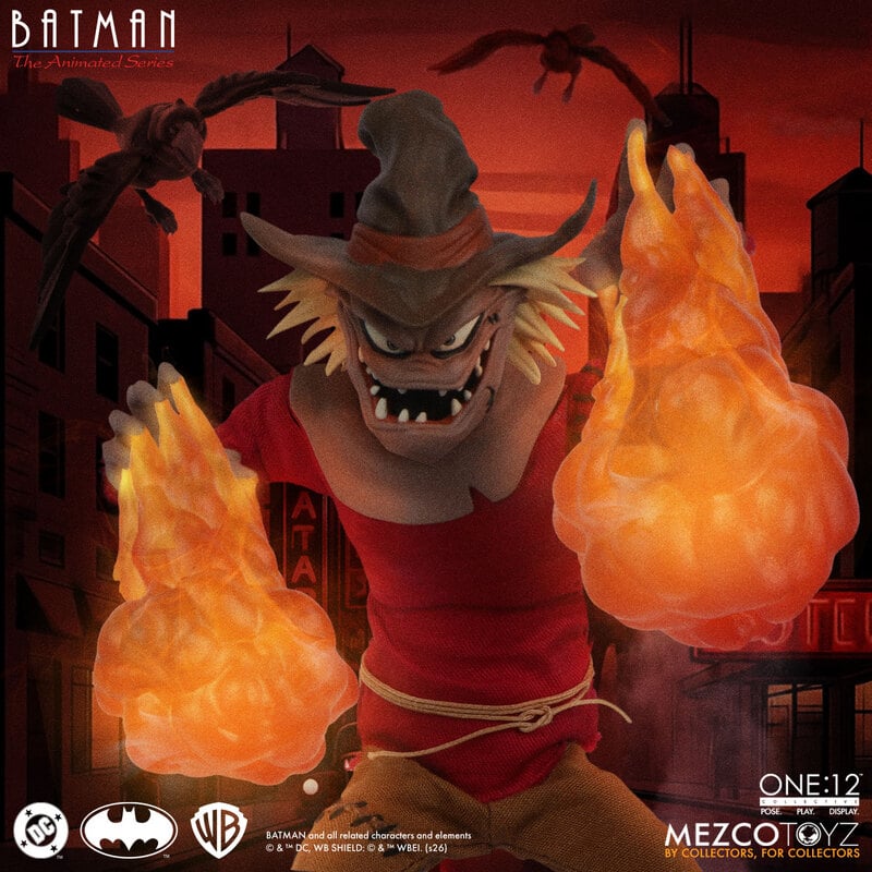 PRE-ORDER Mezco Toyz ONE:12 Collective DC Batman The Animated Series Scarecrow Figure