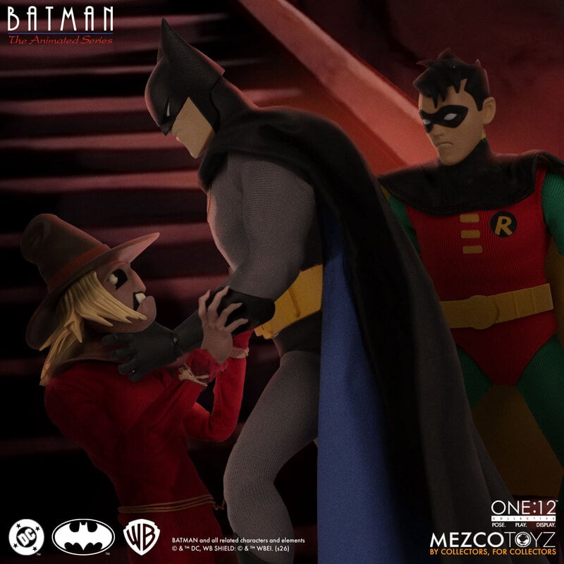 PRE-ORDER Mezco Toyz ONE:12 Collective DC Batman The Animated Series Scarecrow Figure