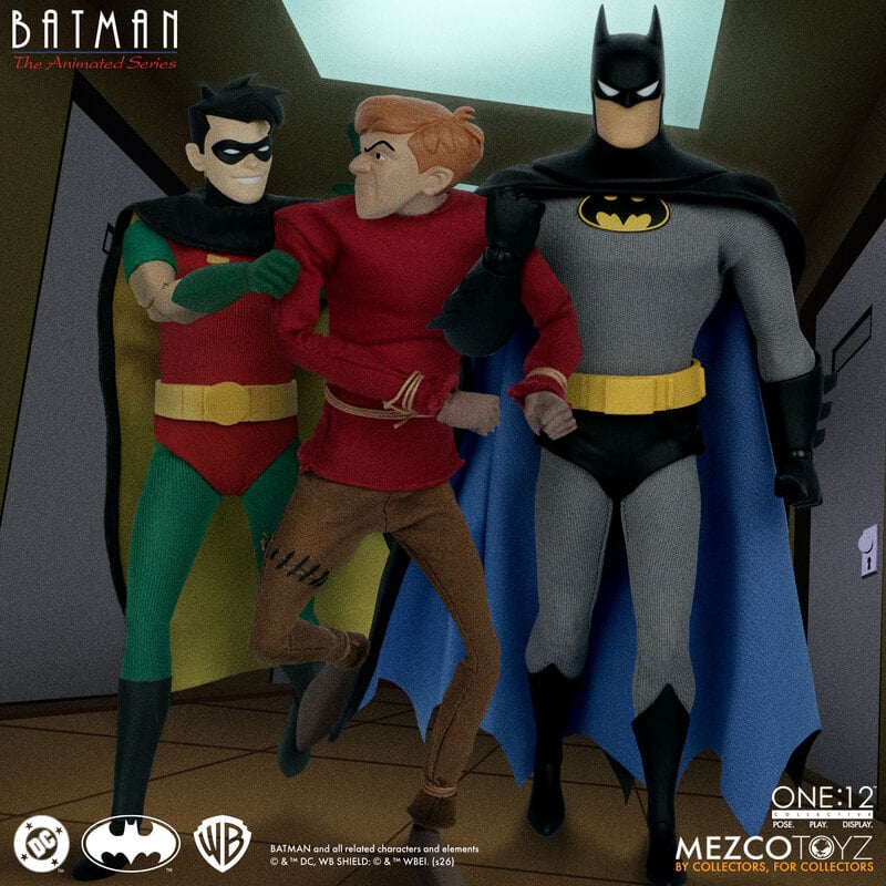 PRE-ORDER Mezco Toyz ONE:12 Collective DC Batman The Animated Series Scarecrow Figure