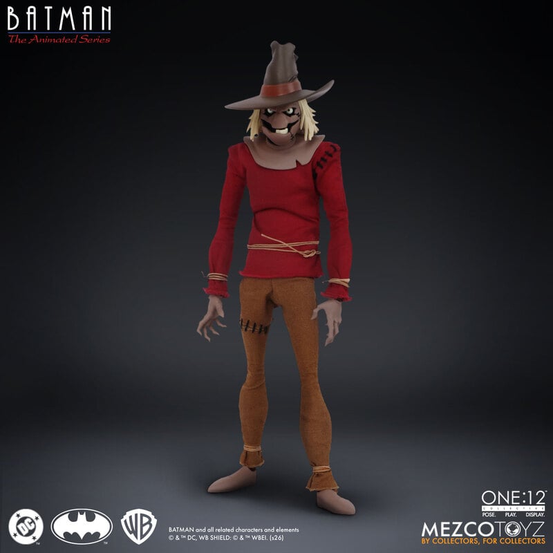 PRE-ORDER Mezco Toyz ONE:12 Collective DC Batman The Animated Series Scarecrow Figure