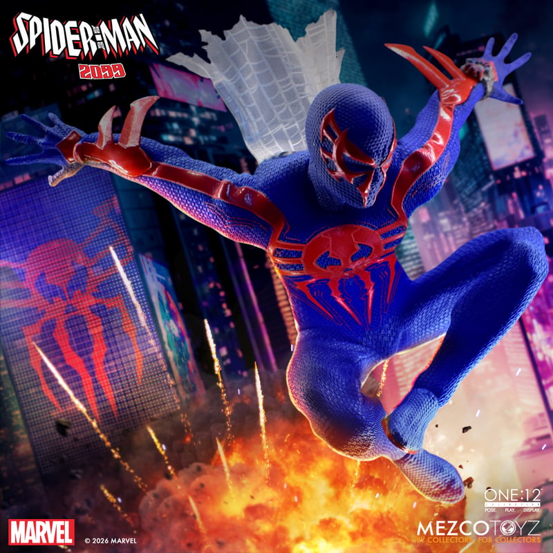 PRE-ORDER Mezco Toyz One:12 Marvel Spider-Man 2099 Action Figure