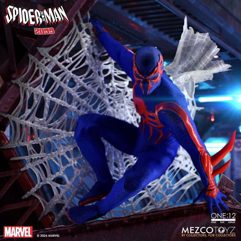 PRE-ORDER Mezco Toyz One:12 Marvel Spider-Man 2099 Action Figure