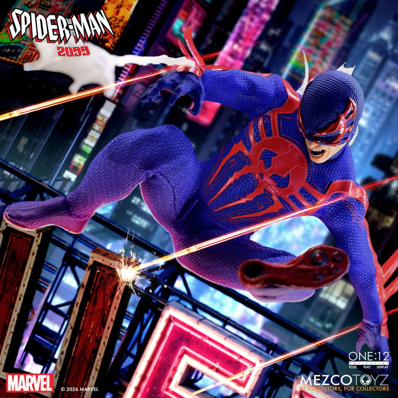 PRE-ORDER Mezco Toyz One:12 Marvel Spider-Man 2099 Action Figure