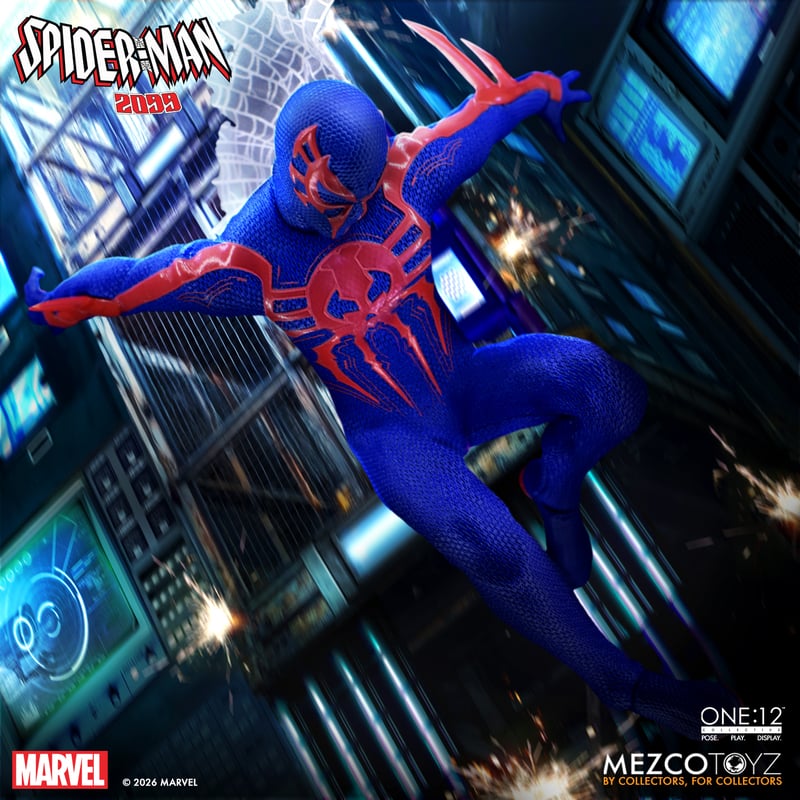 PRE-ORDER Mezco Toyz One:12 Marvel Spider-Man 2099 Action Figure