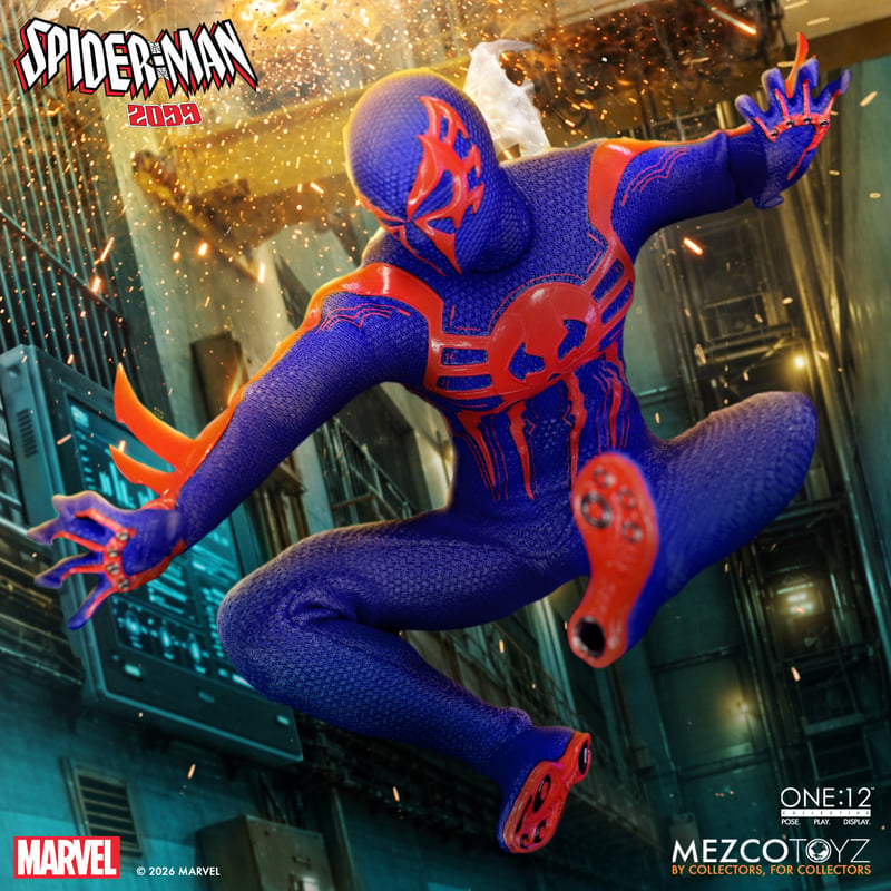 PRE-ORDER Mezco Toyz One:12 Marvel Spider-Man 2099 Action Figure