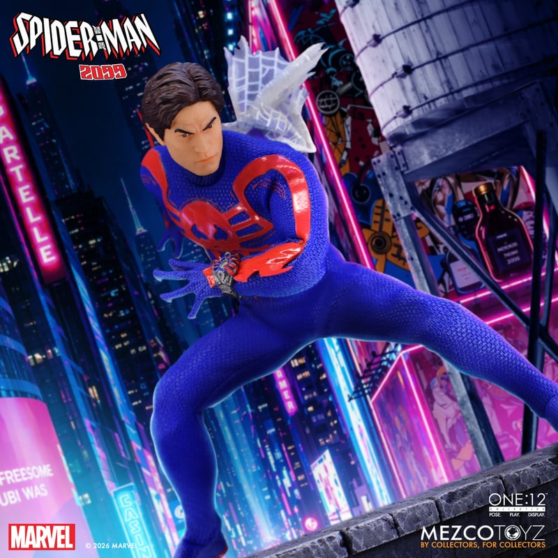 PRE-ORDER Mezco Toyz One:12 Marvel Spider-Man 2099 Action Figure