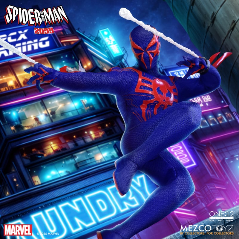 PRE-ORDER Mezco Toyz One:12 Marvel Spider-Man 2099 Action Figure