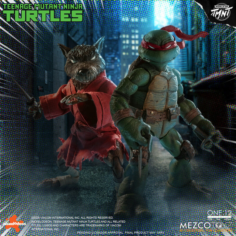 PRE-ORDER Mezco One:12 Collective Teenage Mutant Ninja Turtles Boxed Set