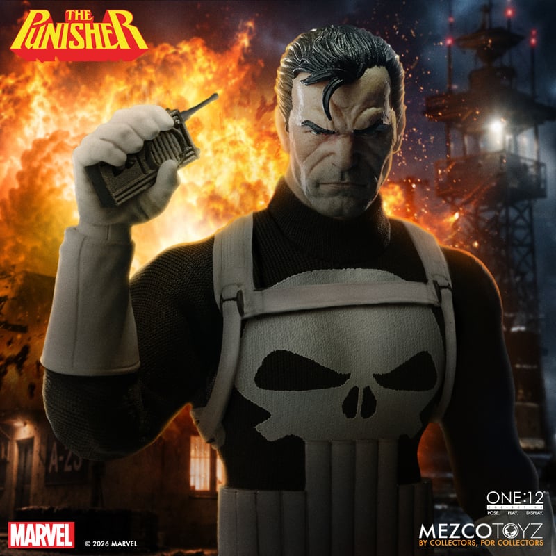 PRE-ORDER Mezco Toyz One:12 Collective Punisher