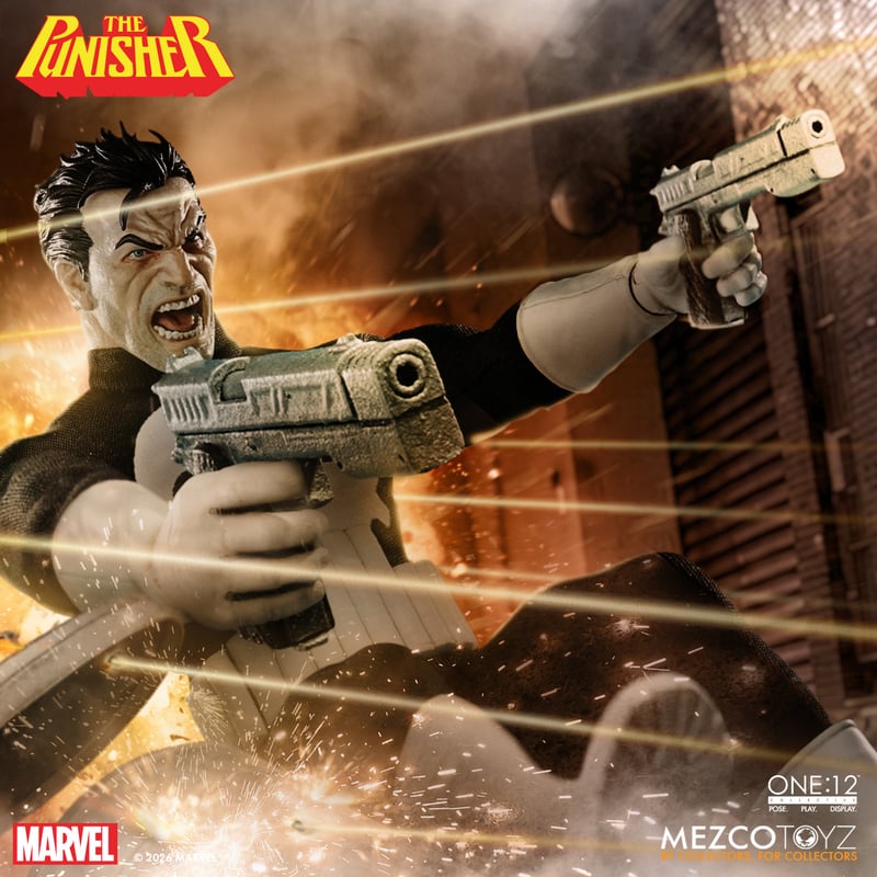 PRE-ORDER Mezco Toyz One:12 Collective Punisher