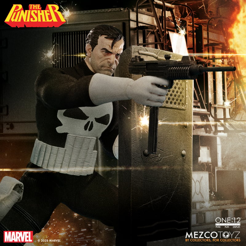 PRE-ORDER Mezco Toyz One:12 Collective Punisher