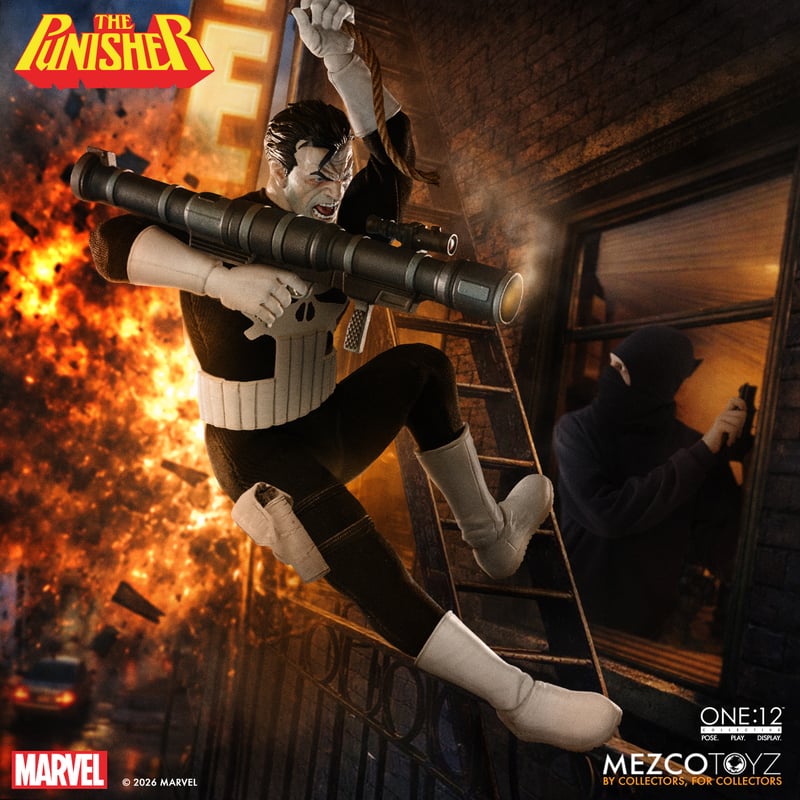 PRE-ORDER Mezco Toyz One:12 Collective Punisher