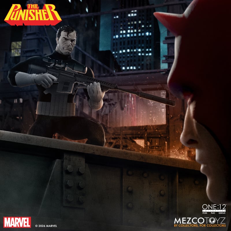 PRE-ORDER Mezco Toyz One:12 Collective Punisher