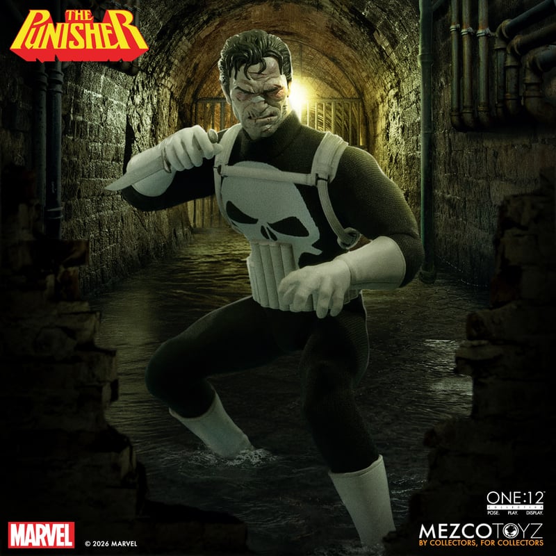 PRE-ORDER Mezco Toyz One:12 Collective Punisher