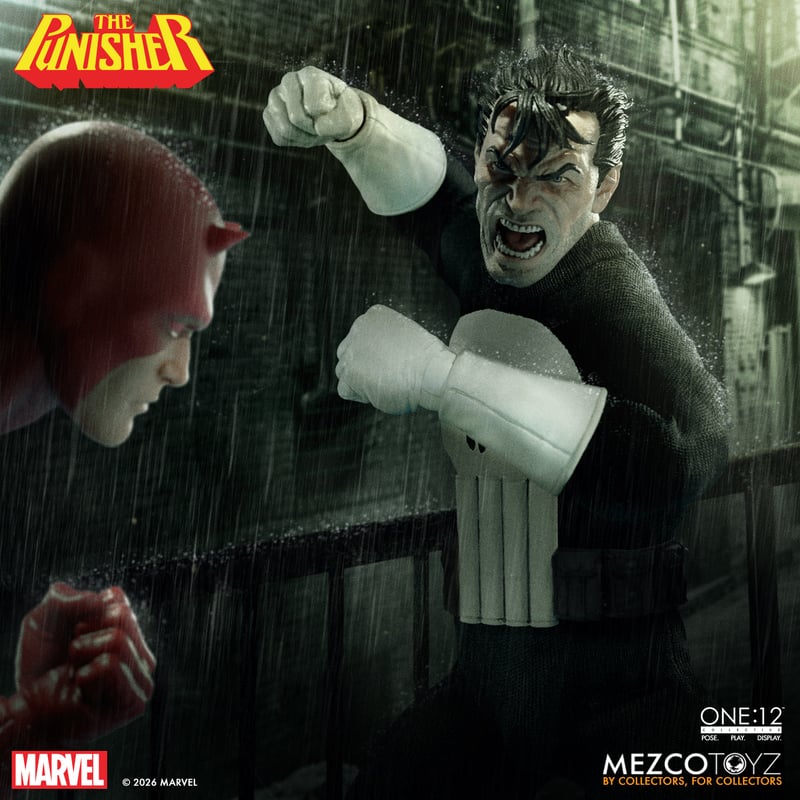 PRE-ORDER Mezco Toyz One:12 Collective Punisher