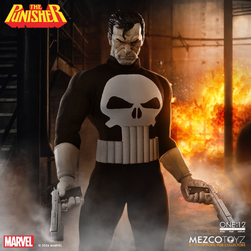 PRE-ORDER Mezco Toyz One:12 Collective Punisher