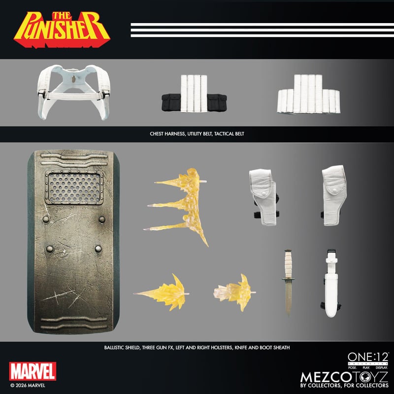 PRE-ORDER Mezco Toyz One:12 Collective Punisher