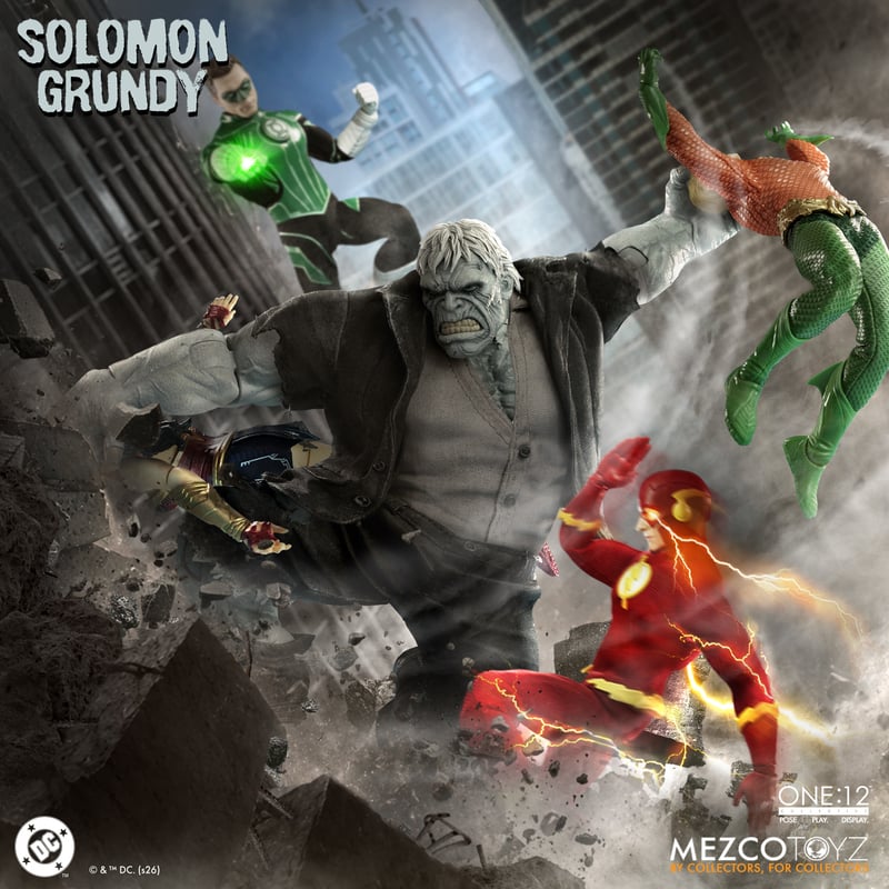 PRE-ORDER Mezco Toyz One:12 Collective DC Comics Solomon Grundy Figure