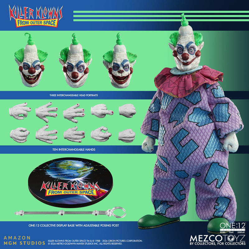 PRE-ORDER Killer Klowns from Outer Space 1:12 Collective Jumbo