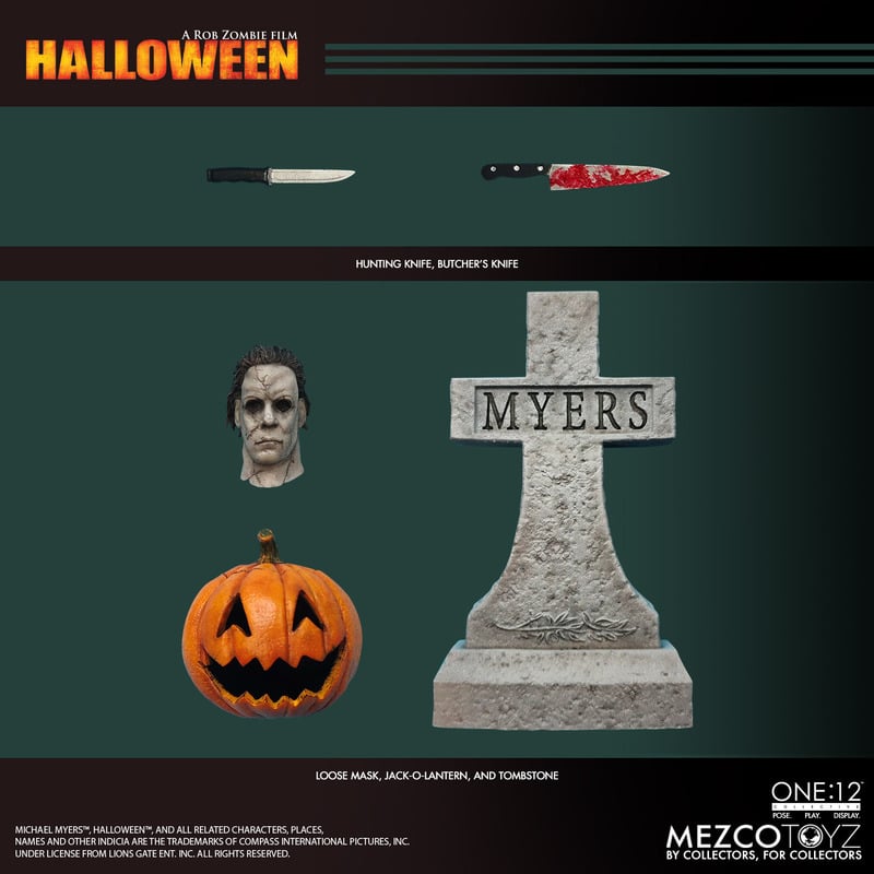 PRE-ORDER Halloween (2007): Michael Myers 1:12 Mezco Figure