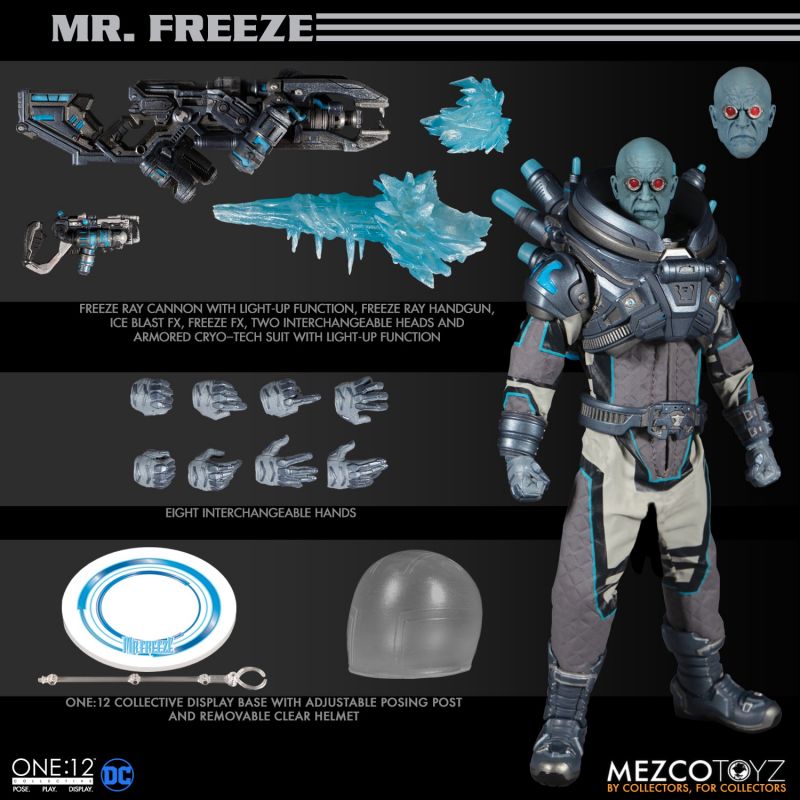 Mezco One:12 Mr. Freeze Deluxe Edition