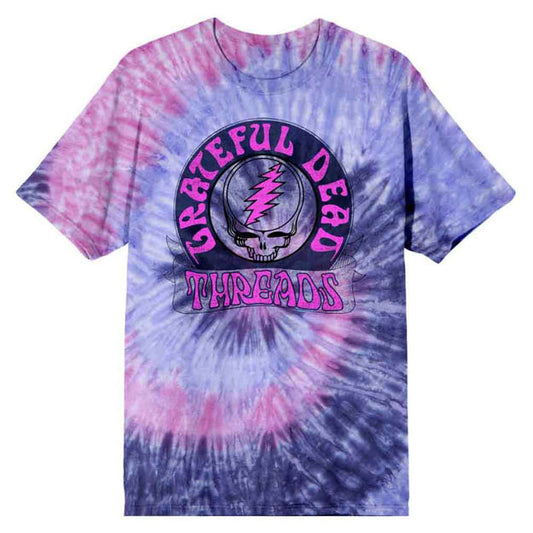 GRATEFUL DEAD STEAL YOUR FACE TIE DYE UNISEX PRE-PACK TEES