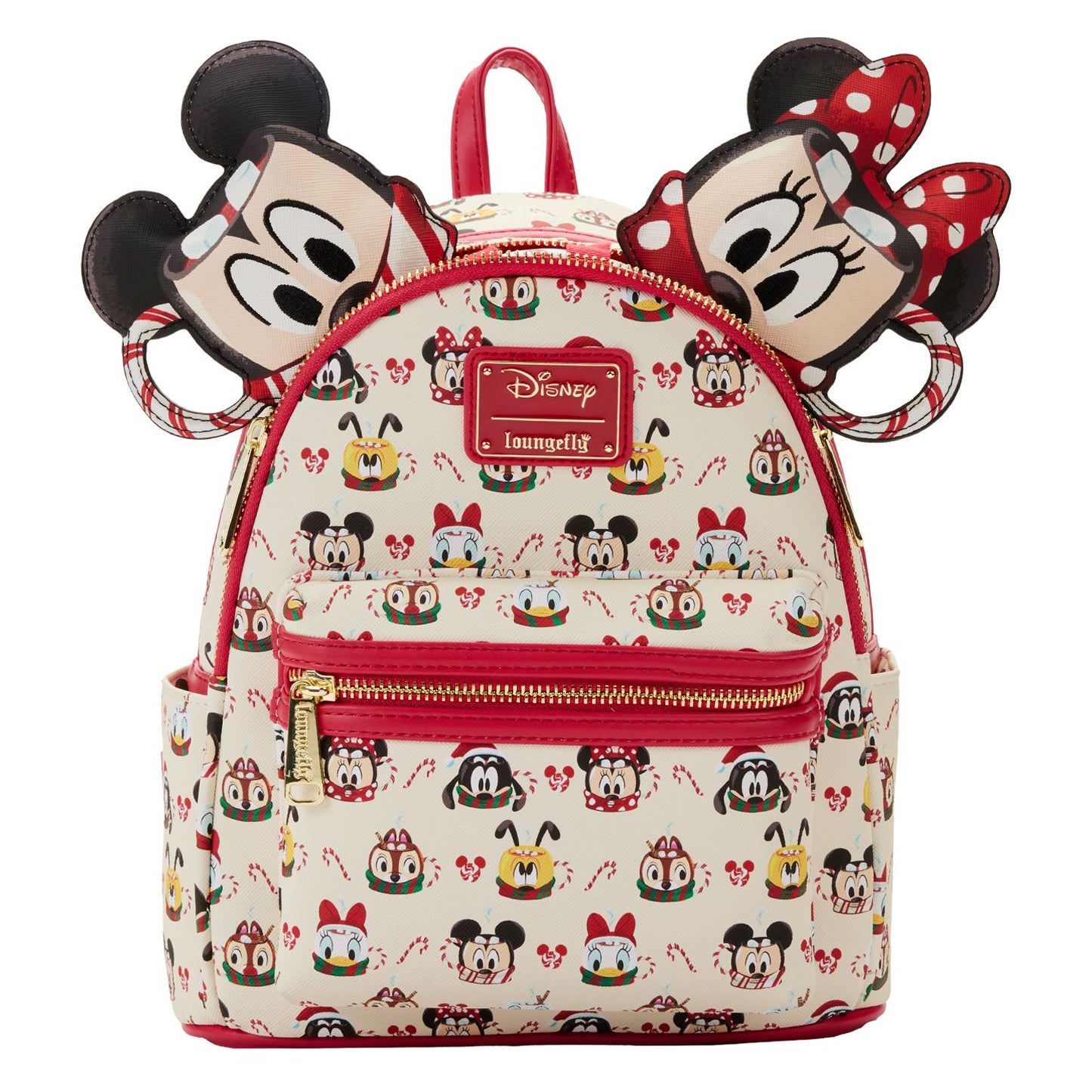 Loungefly Disney Hot Cocoa AOP Mini Backpack with Headband COMBO