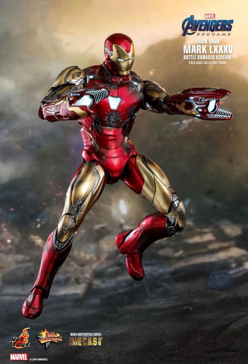 Avengers: Endgame MMS528D33 Iron Man Mark LXXXV (Battle Damaged Ver.) 1/6th Scale Collectible Figure