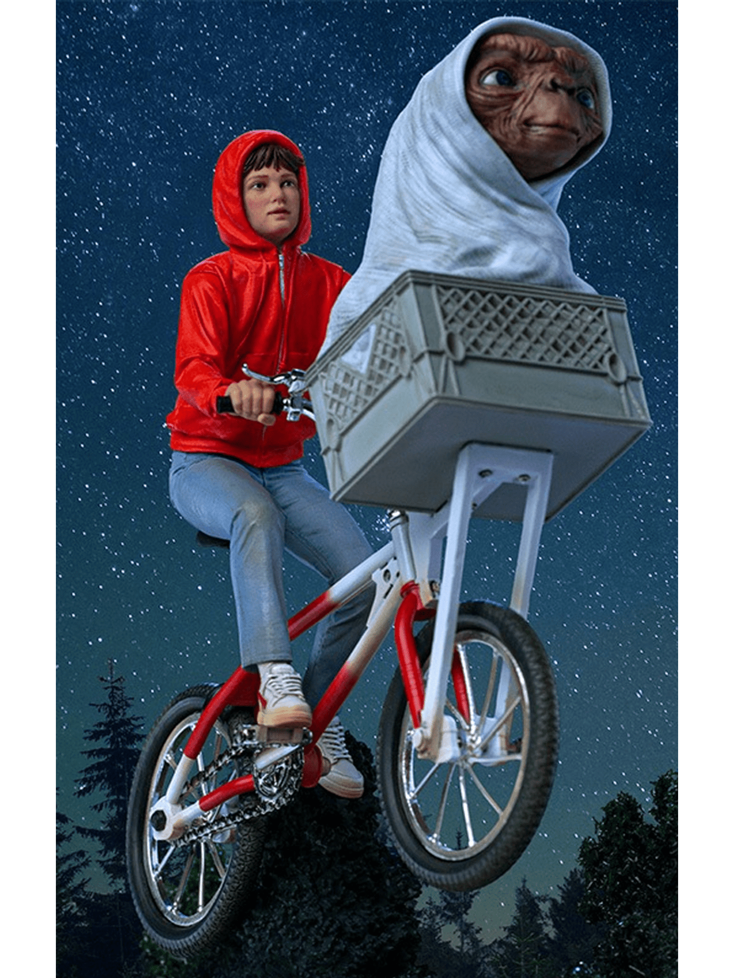 E.T. & ELLIOT - ART SCALE 1/10 - E.T. - IRON STUDIOS