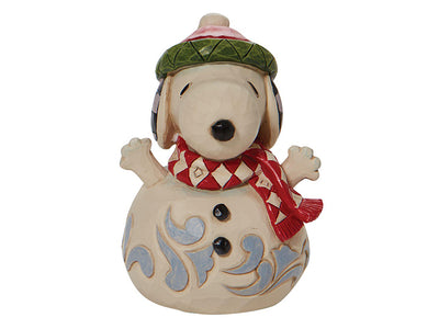 Peanuts "Snowman" Snoopy Mini Figurine