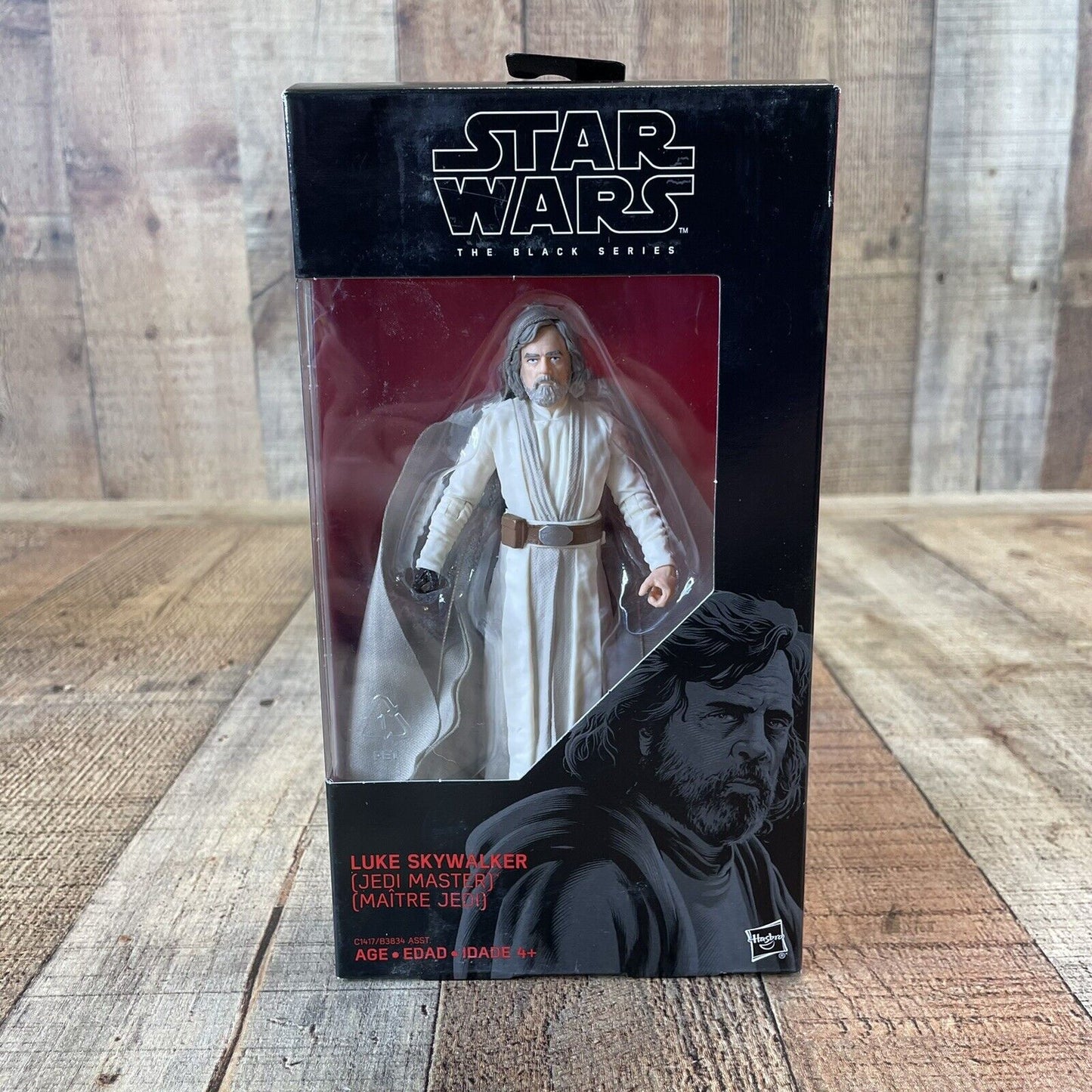 Star Wars The Black Series 6 Inch Luke Skywalker (Jedi Master) Action Figure #46