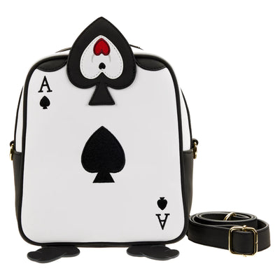 Alice in Wonderland Ace of Spades Cross Body Bag