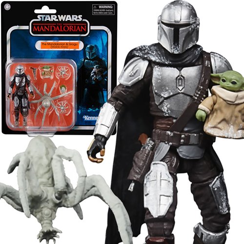 Star Wars The Vintage Collection The Mandalorian and Grogu (Maldo Kreis) 3 3/4-inch Action Figures