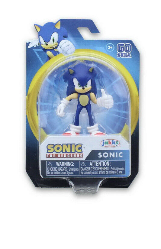 Sonic The Hedgehog Bendable 2.5 in Action Figure