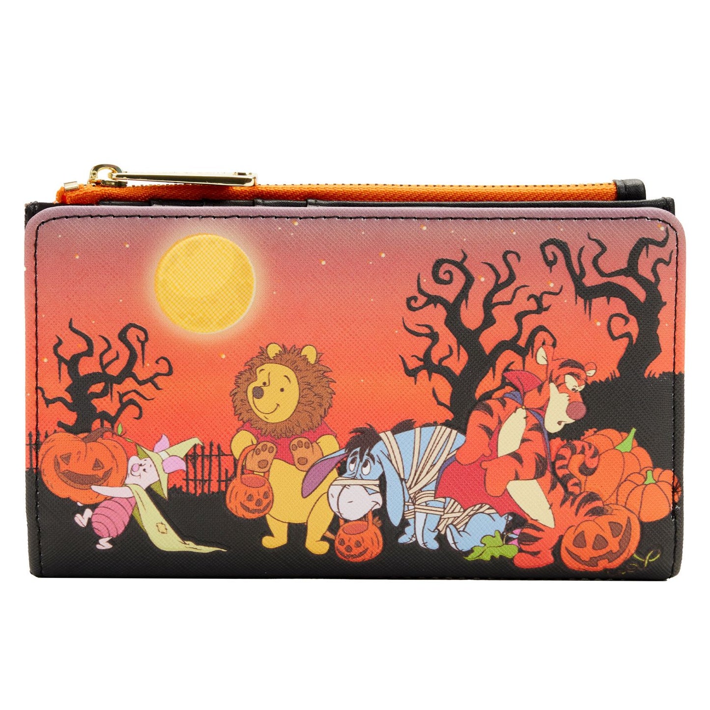 Loungefly Disney Winnie the Pooh Halloween Group Flap Wallet