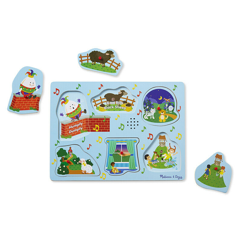 MELISSA DOUG NURSERY RHYMES SOUND PUZZLE SING