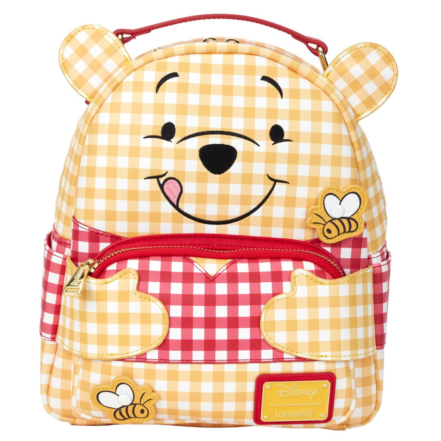 Loungefly Disney Winnie the Pooh Gingham Mini Backpack