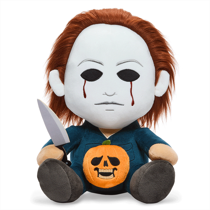 HALLOWEEN MICHAEL MYERS HUGME 16" SHAKE ACTION PLUSH BY KIDROBOT