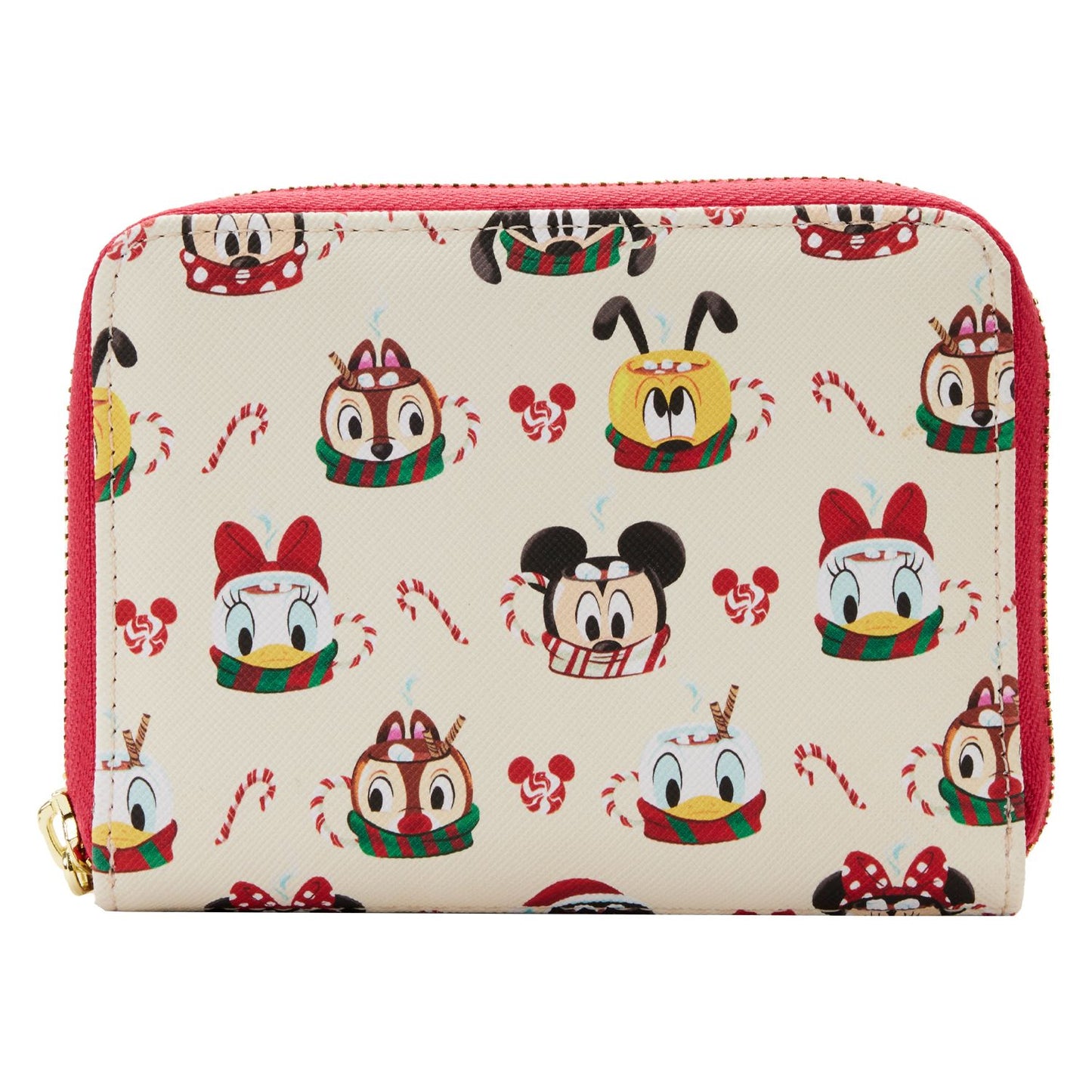 Loungefly Disney Hot Cocoa Mugs AOP Zip Wallet