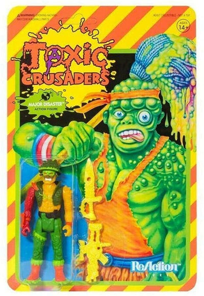 Toxic Crusaders ReAction Major Disaster figure Super 7