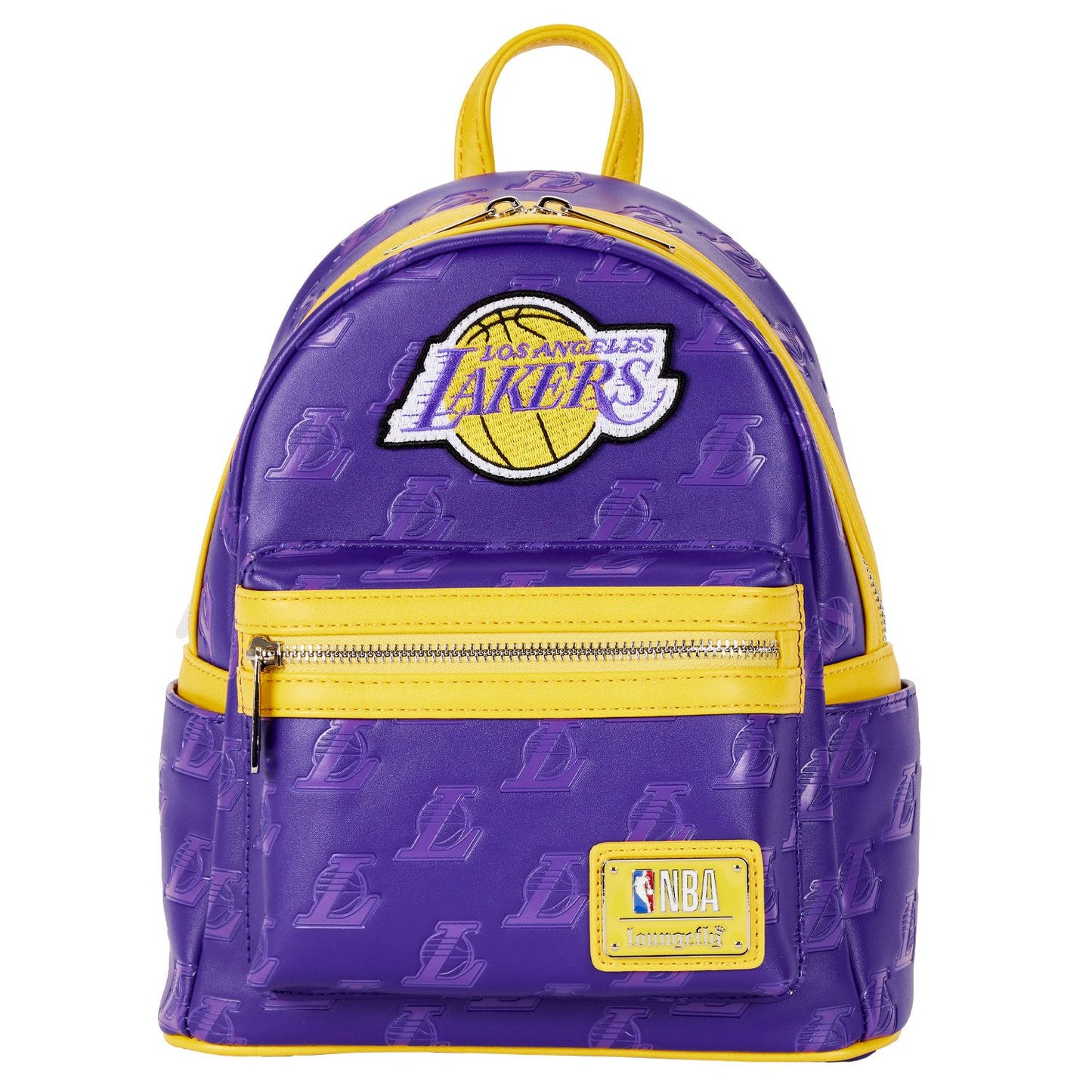 Loungefly NBA LA Lakers Debossed Logo Mini Backpack