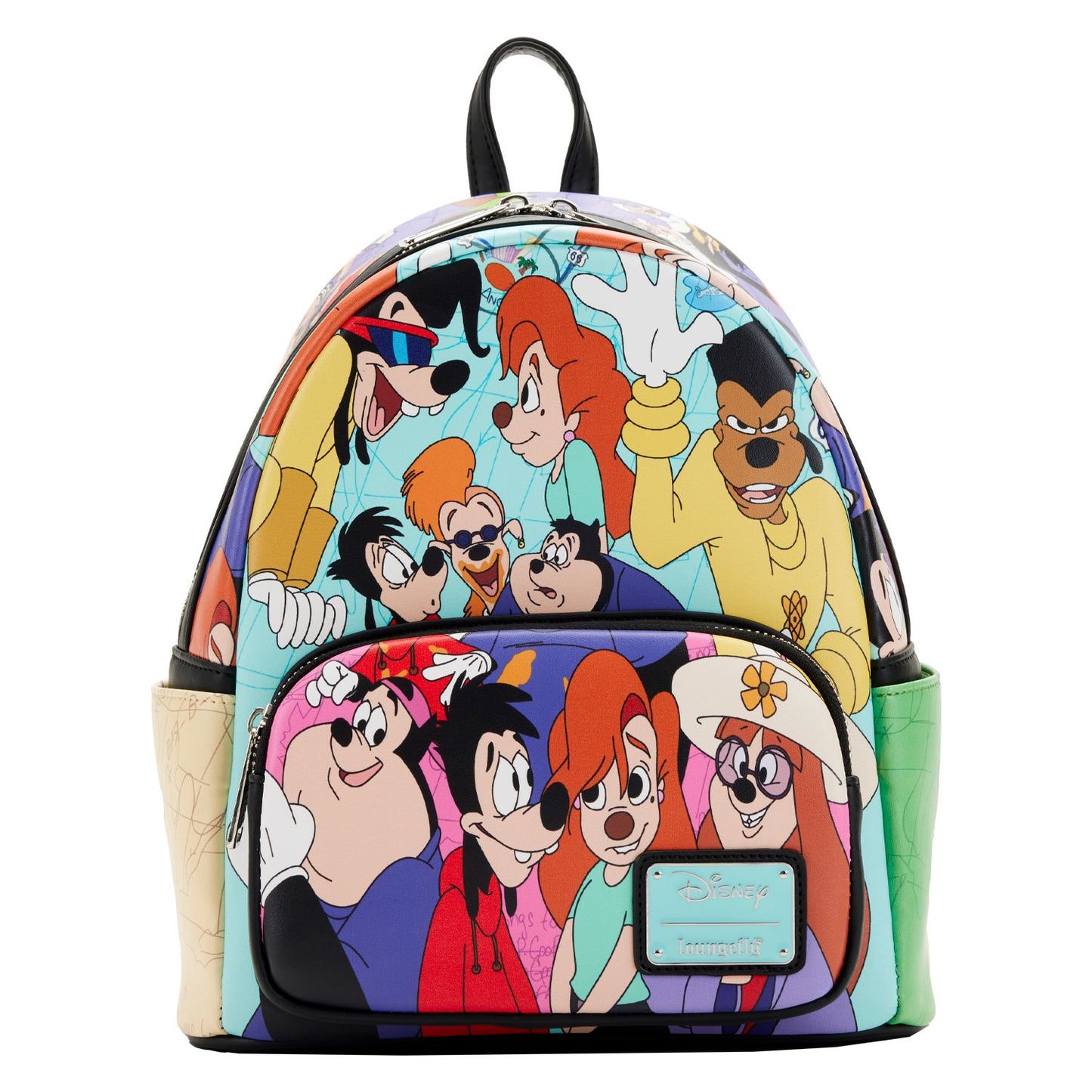 Loungefly Disney Goofy Movie Collage Mini Backpack